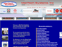 Tablet Screenshot of maritechsystems.com